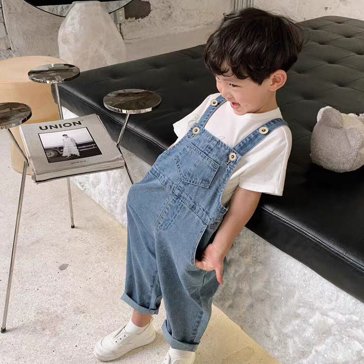 Baby Kid Unisex Solid Color Jumpsuits Wholesale 22111706