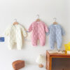 Baby Kid Unisex Solid Color Jumpsuits Wholesale 221121124
