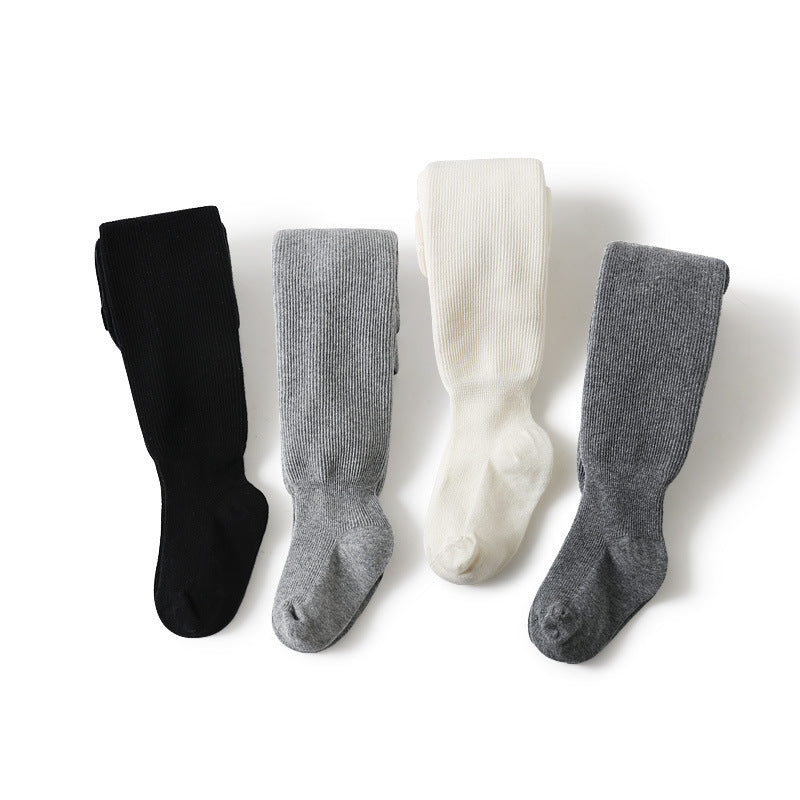 Baby Kid Unisex Solid Color Pants Knitwear Leggings Wholesale 21112293