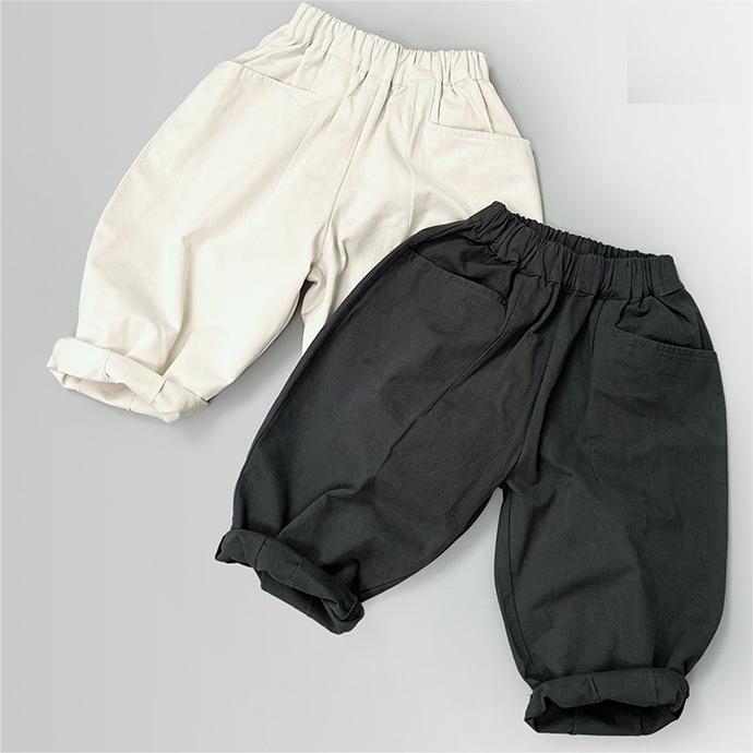Baby Kid Unisex Solid Color Pants Wholesale 220914578