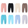 Baby Kid Unisex Solid Color Pants Wholesale 221125211