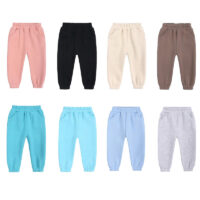 Baby Kid Unisex Solid Color Pants Wholesale 221125211