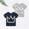 Baby Kid Unisex Solid Color Print T-Shirts Wholesale 22041109