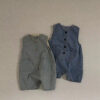 Baby Kid Unisex Solid Color Rompers Wholesale 230413583
