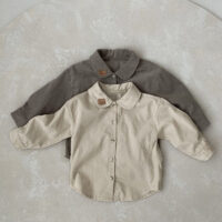 Baby Kid Unisex Solid Color Shirts Wholesale 220831436