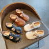 Baby Kid Unisex Solid Color Shoes Wholesale 22061353