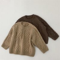 Baby Kid Unisex Solid Color Sweaters Wholesale 220914135