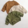 Baby Kid Unisex Solid Color Sweaters Wholesale 220914455