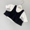 Baby Kid Unisex Solid Color Tank Tops Wholesale 220429200