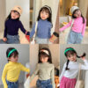 Baby Kid Unisex Solid Color Tops Wholesale 220823120