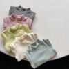 Baby Kid Unisex Solid Color Tops Wholesale 220909427