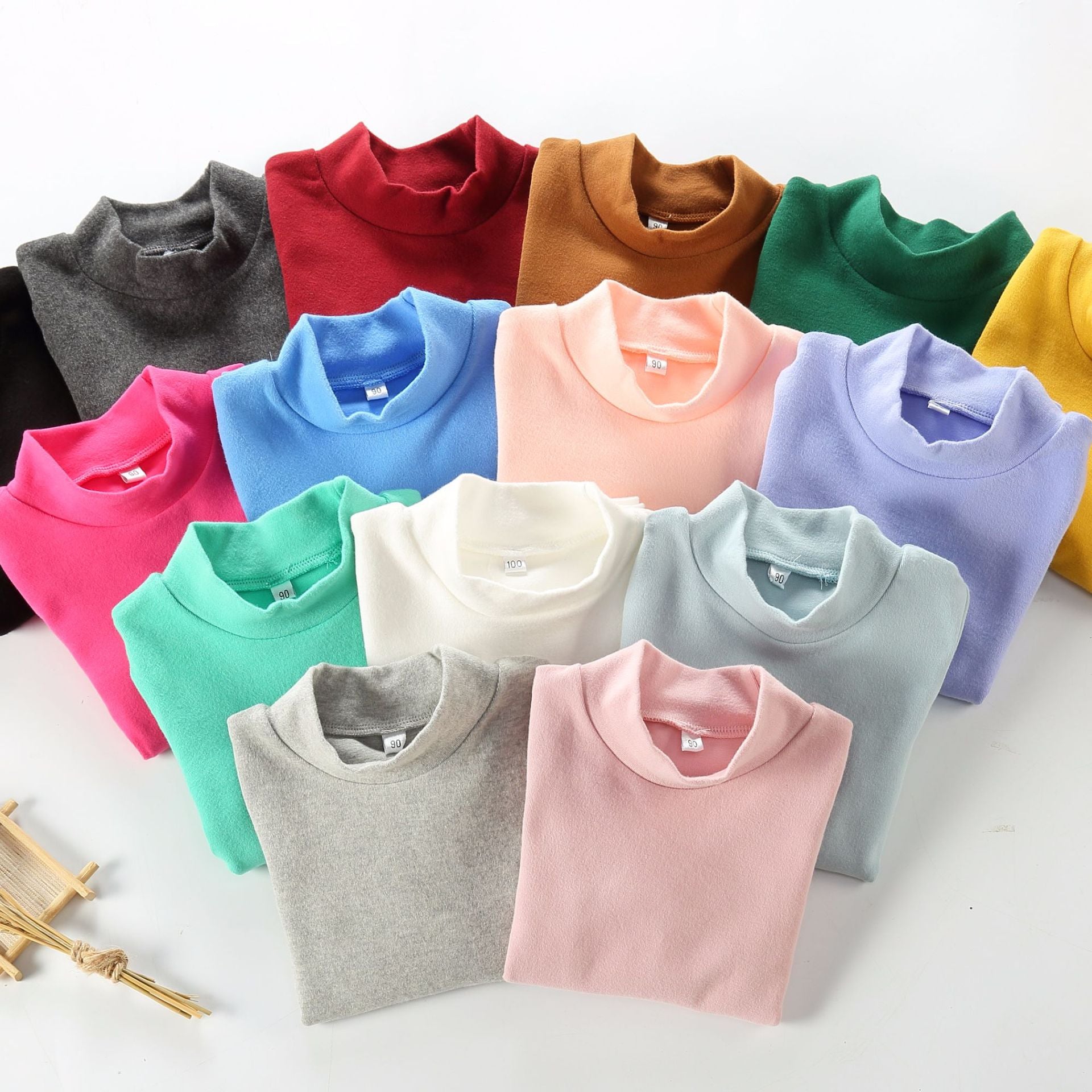 Baby Kid Unisex Solid Color Tops Wholesale 22121404