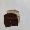 Baby Kid Unisex Solid Color Vests Waistcoats Knitwear Wholesale 22112154