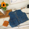 Baby Kid Unisex Solid Color Vests Waistcoats Wholesale 220728505