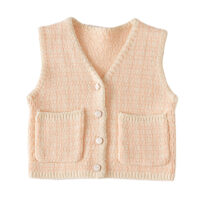 Baby Kid Unisex Solid Color Vests Waistcoats Wholesale 220817428