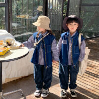 Baby Kid Unisex Solid Color Vests Waistcoats Wholesale 230213248