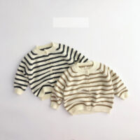Baby Kid Unisex Striped Crochet Cardigan Wholesale 22112167