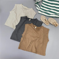 Baby Kid Unisex Striped Tank Tops Wholesale 220429140