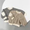 Baby Kid Unisex Striped Tops Wholesale 220429228