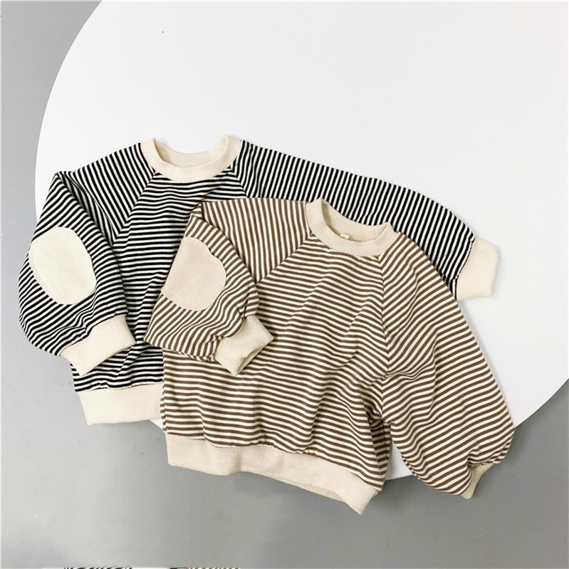 Baby Kid Unisex Striped Tops Wholesale 220429228