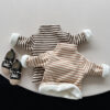 Baby Kid Unisex Striped Tops Wholesale 221021123