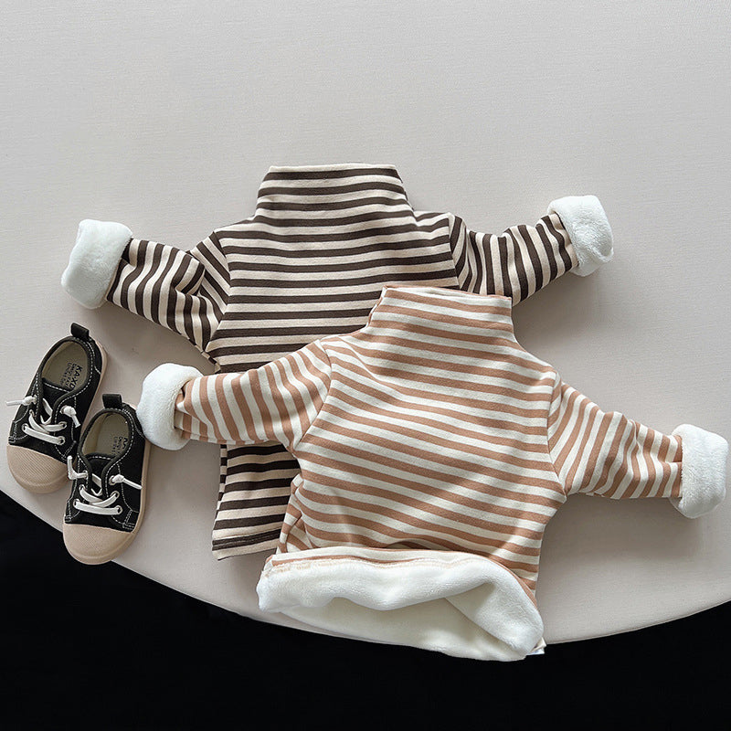 Baby Kid Unisex Striped Tops Wholesale 221021123