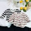 Baby Kid Unisex Striped Tops Wholesale 221103376