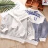 Baby Kid Unisex Striped Tops Wholesale 23021660