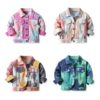 Baby Kid Unisex Tie Dye Jackets Outwears Wholesale 221214135