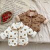 Baby Unisex Cartoon Print Jackets Outwears Wholesale 221220114