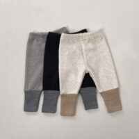 Baby Unisex Color-blocking Pants Wholesale 221117346
