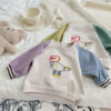 Baby Unisex Dinosaur Embroidered Hoodies Sweatshirts Wholesale 230114244