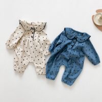 Baby Unisex Love heart Jumpsuits Wholesale 230302234