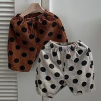Baby Unisex Polka dots Pants Wholesale 230114421