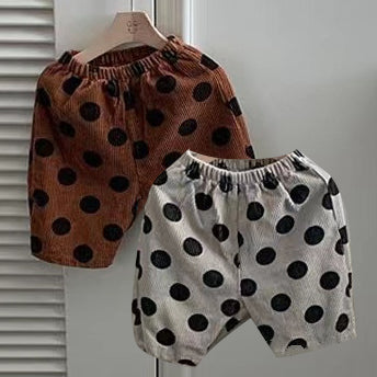 Baby Unisex Polka dots Pants Wholesale 230114421