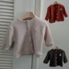 Baby Unisex Solid Color Cardigan Wholesale 230114387