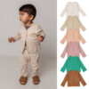 Baby Unisex Solid Color Cardigan Wholesale 230303208