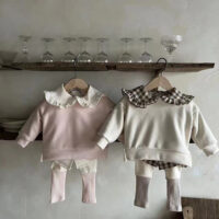 Baby Unisex Solid Color Hoodies Sweatshirts Wholesale 230114284