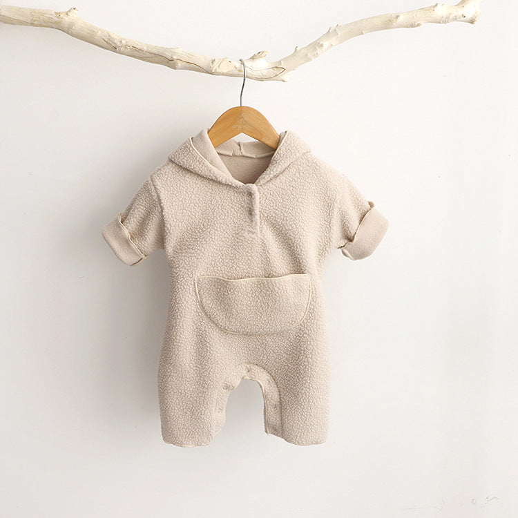 Baby Unisex Solid Color Jumpsuits Wholesale 22102148