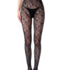 Black Stockings Erotic Thin Sexy Mesh Hollow-Out Pantyhose