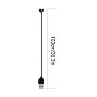 Charging Cable Usb Charger Adapter Wire Compatible For Xiaomi Mi Band 7 Smart Bracelet Charger 100CM