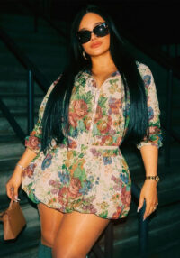 Fashion Women's Jacquard Long Sleeve Zipper Top Sexy Short Skirt Set