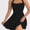 Fashionable And Sexy Women's Clothing Spring And Summer Halter Neck A-Line Dress