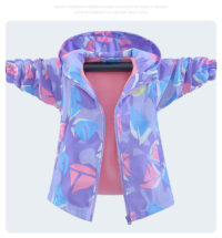 Kid Big Kid Girls Letters Graphic Jackets Outwears Wholesale 220829115