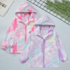 Kid Big Kid Girls Letters Print Jackets Outwears Wholesale 220829205