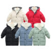 Kid Big Kid Unisex Solid Color Coats Wholesale 21121431