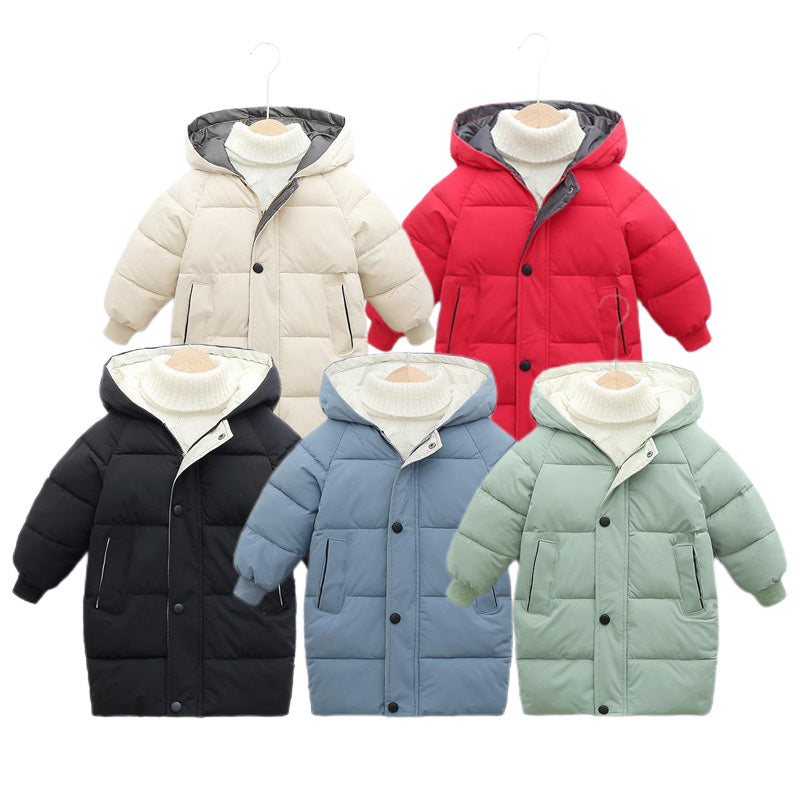 Kid Big Kid Unisex Solid Color Coats Wholesale 21121431