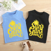 Kid Boy Sun's Out Print Tank Top Wholesale 77062633
