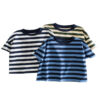 Kid Boys Striped Color-blocking Tops Wholesale 250708161