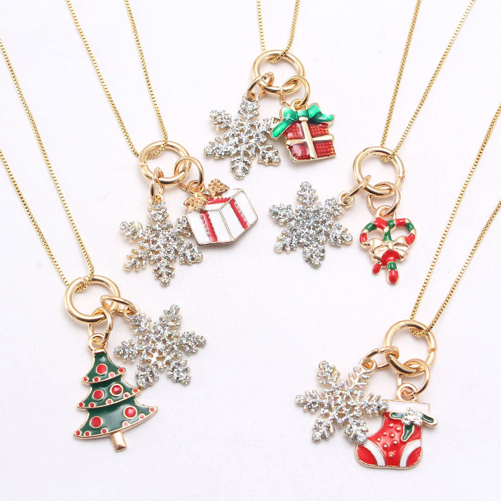 Kid Christmas Necklace Wholesale 23463689